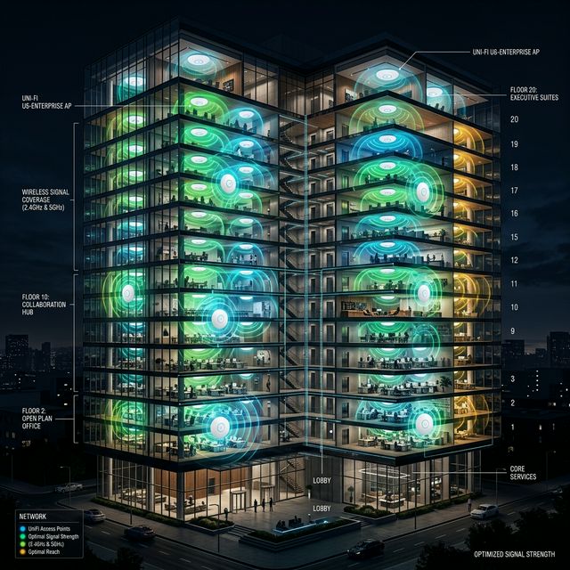 WiFi Multipiso: Control de Interferencia Vertical entre Plantas