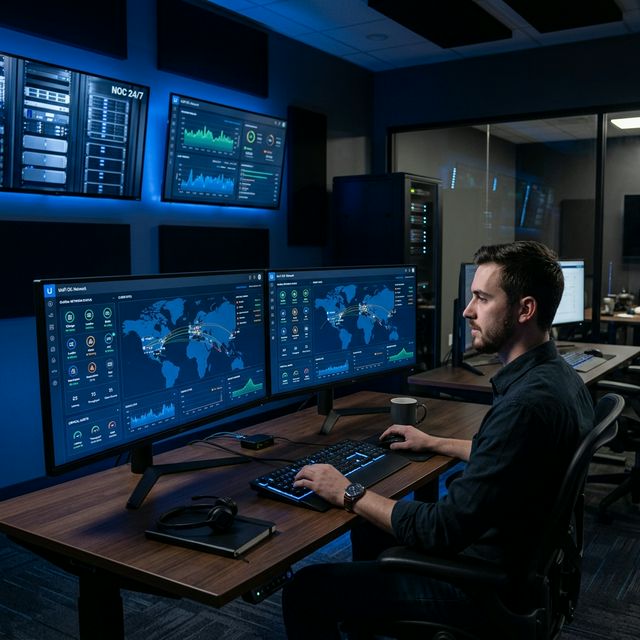 Monitoreo Remoto 24/7: Su Red Vigilada Mientras Usted Duerme