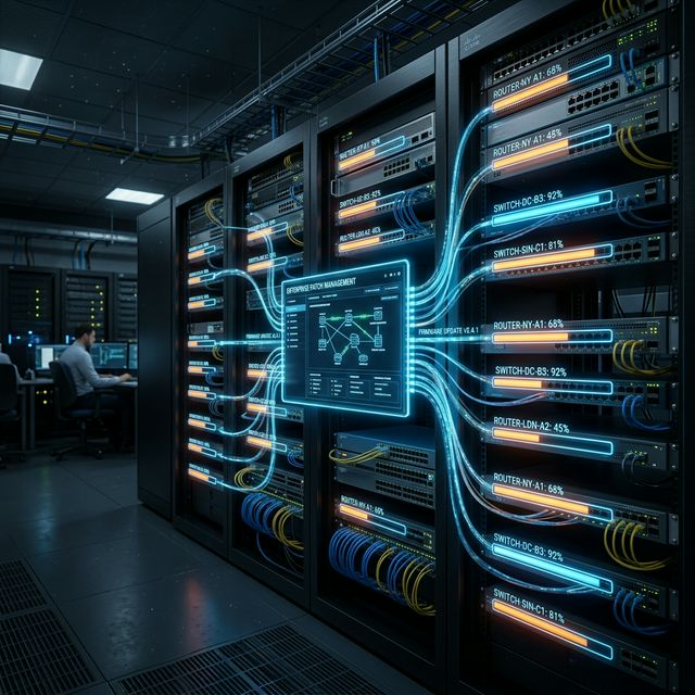 Gestión de Firmware y Parches: Mantener su Red Actualizada sin Interrupciones